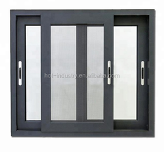 WDMA High Quality Custom Aluminum Horizontal Sliding Window With Double Tempered Glass