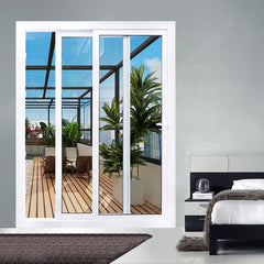 WDMA upvc/ pvc/ plastic interior/ exterior sliding glass door