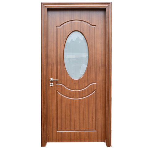 Foshan Good Quality And Fireproof Apartment Interior HDF MDF PVC Glass Window Doors on China WDMA