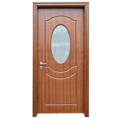 Foshan Good Quality And Fireproof Apartment Interior HDF MDF PVC Glass Window Doors on China WDMA