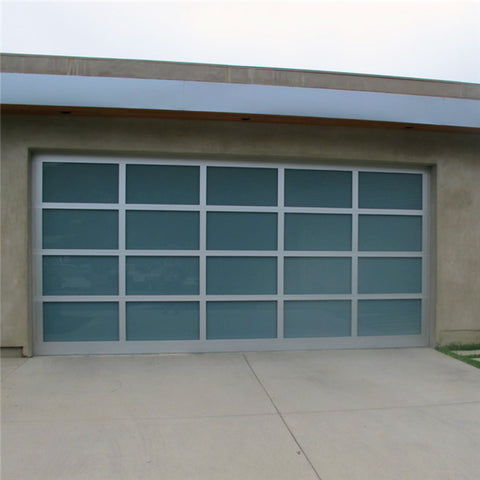 China WDMA China Aluminum Plexiglass/Glass Garage Door Design Glass Roll Up Doors