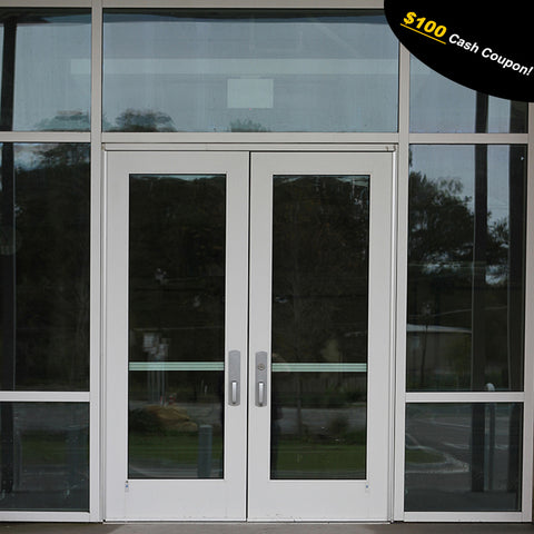 Tempered glass doors and windows for buildings,office,store front,commercial door A-030