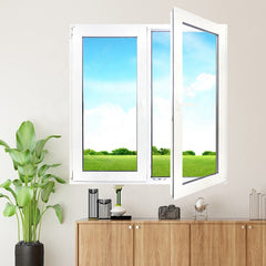 cheap upvc/ pvc/ plastic glass casement/ swing window price philippines