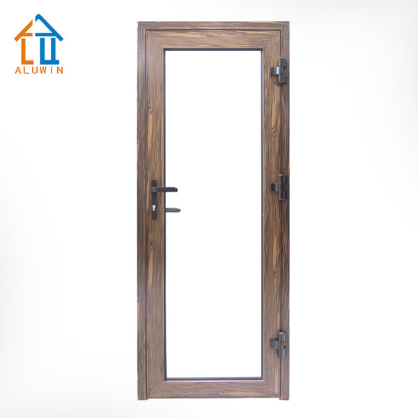 guangdong wholesale factory Swing french doors and windows interior aluminium glass single french patio windows doors on China WDMA