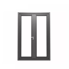 56x80 Exterior Tempered Insulated Glass Aluminum French Casement Doors