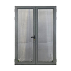 WDMA Thermal break aluminum frame glass built in screen double glazed casement window