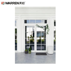 WDMA 20x80 Glass Door French 3/0 6/8 Door 60x96 Entry Door Aluminum Glass Exterior