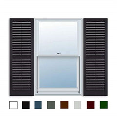 Mustang Rear Louvers Fixed  Windows Vertical Louvers Aluminum Design Aluminium Louver Casement Windows