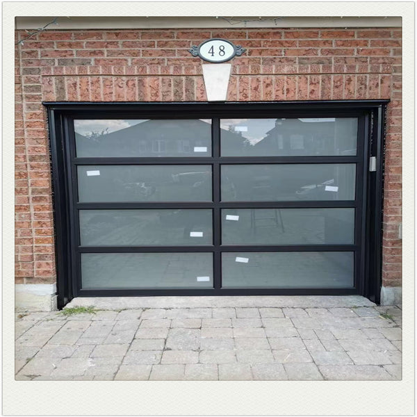 China WDMA Aluminum Electric Modern Roll Up Sliding Sectional Garage Door