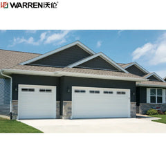 WDMA 14x7 Garage Door Top Panel With Windows Small Garage Door With Windows Black Garage Door Windows