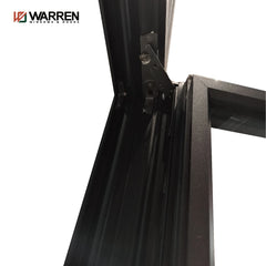 WDMA Casement Window Black Windows Double Glazed Aluminium Window Glass Homes