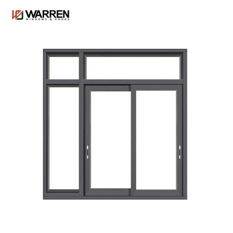 China Customized Aluminium Door And Windows Double Glazed Protection Against Hurricane Impact Aluminum Casement Window