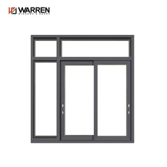 China Customized Aluminium Door And Windows Double Glazed Protection Against Hurricane Impact Aluminum Casement Window