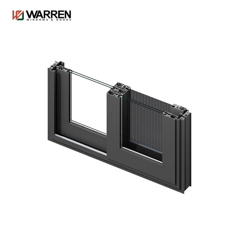 WDMA Sliding Windows For House Brown Sliding Window Bathroom Sliding Window Glass Aluminum