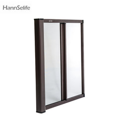 Hansi aluminium window frame with roller mosquito insect screen on China WDMA