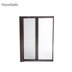 Hansi pet screen sliding window with mosquito rolling net on China WDMA