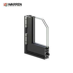 80 Aluminum alloy patio glass folding door color customized with entry door with oval window