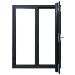 WDMA energy saving double glass sound insulation window tilt &turn  windows  aluminium door and window