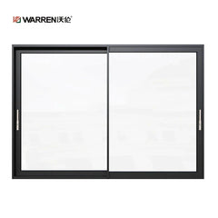 Warren 48 Inch Sliding Door Exterior Slide Kitchen Door Sliding Glass Door Automatic Blinds Aluminum