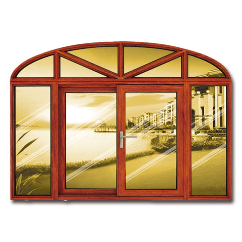 WDMA Double Glazed Tempered Clear Glass Interior Aluminum Frame Sliding Windows