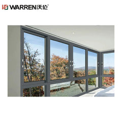 WDMA 36x24 Sliding Window Internal Sliding Window With Fixed Glass Bronze Sliding Window