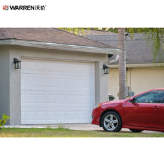 16x8 Black Garage Door With Insulated Sectional Garage Door