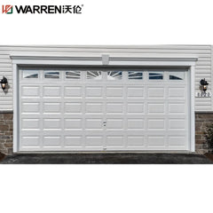 Warren 9 By 7 Garage Door 16ft Garage Door Garage Doors Black Aluminum Steel For Homes Modern