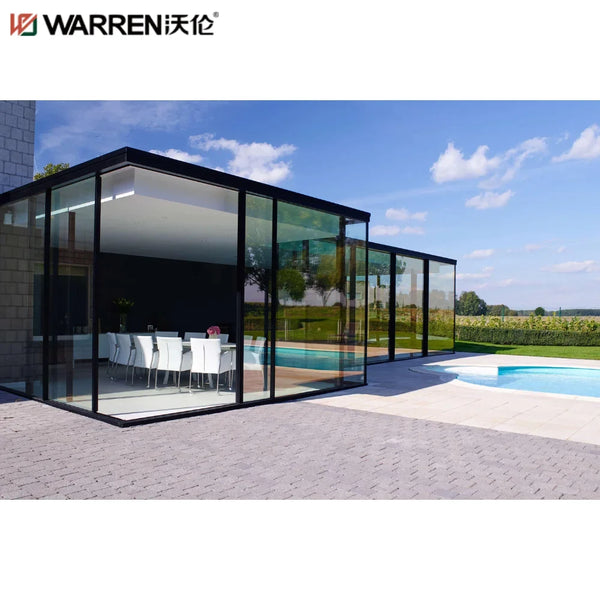 WDMA 37x77 Sliding Screen Door Tinted Sliding Glass Doors Real Sliding Doors Aluminum Patio