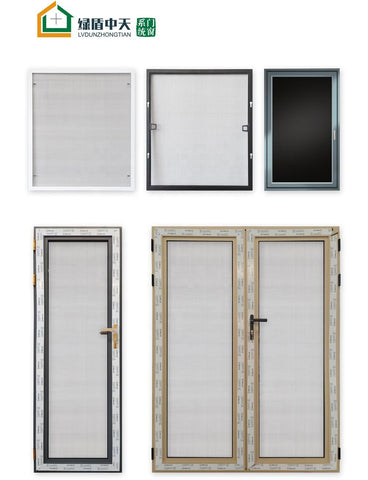 WDMA Wholesale Retractable Fly Screen Window/Fiberglass Insect Screen/Roller Screen Window