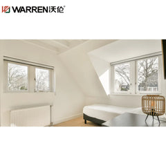 WDMA 90 Window Aluminum Double Pane Impact Windows Casement Turn And Tilt Window Glass