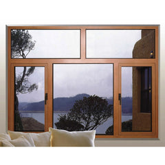 WDMA European Style Double Glazing Swing UPVC Windows