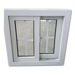 WDMA Luxury design french style pvc double sliding glass window