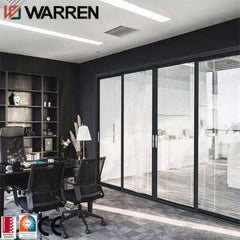 Kitchen sliding door aluminum interior slide door system