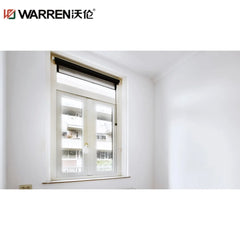 WDMA Double Glazed Tempered Glass Window Single Opening Window Fixed Glass Window Price