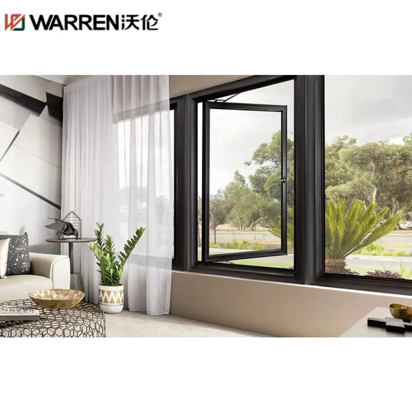 WDMA Aluminium Windows Near Me Agate Grey Flush Casement Windows Flush Casement Windows Cost