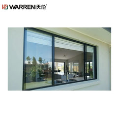 WDMA 34x34 Sliding Window Small Aluminum Sliding Windows Trinidad Sliding Window Black