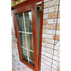 WDMA House Customized Aluminum Tilt And Turn Windows With Tempered Glazing Glass