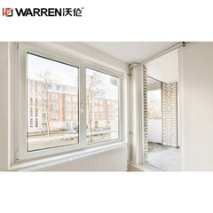 WDMA Triple Glazed Casement Windows Triple Casement Window With Transom Flush Double Glazed Windows