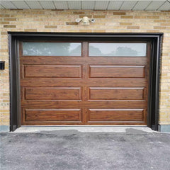 China WDMA Aluminum garage door with automatic door lock garage door