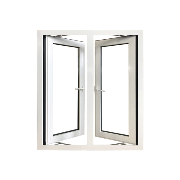 WDMA Double Glazed Windows Aluminum frame tempered glass swing window