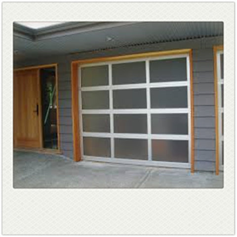 China WDMA Tempered Aluminum Plexiglass/Glass Garage Door Prices