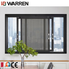 Oem good price exterior fly screen customized aluminum sliding window