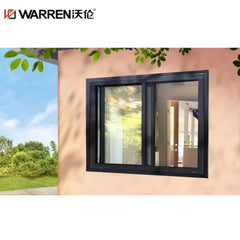 WDMA Commercial Aluminum Sliding Windows Double Glazed Aluminium Sliding Windows Aluminum