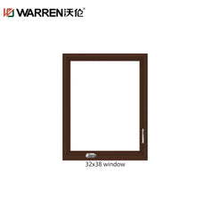 WDMA 34x46 Window Home Aluminium Window Triple Pane Aluminum Windows Soundproof