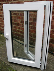 WDMA Thermal Break UPVC Double Glazed Glass Casement Windows