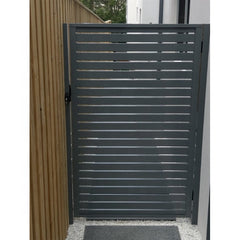 Wholesaler Factory Price Aluminium Swing Slat Fence Gate Indian House Main Gate Designs