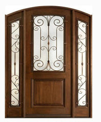 Give $ 100 cash coupon High quality solid wood entry doors