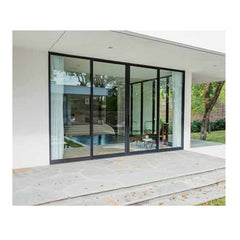 China WDMA Mirrored Sliding Door Lowe Glass Aluminum Door Dressing Room Sliding Door