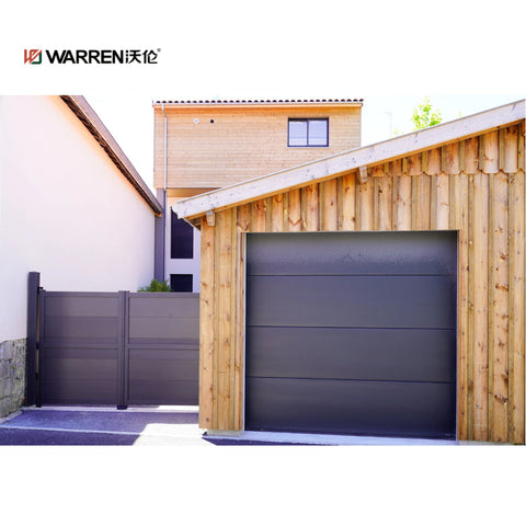 Warren Smooth Garage Door Iron Garage Door Metal Swing Door Modern Garage For Home