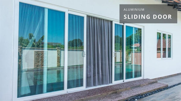 Heavy Duty Aluminum Air Tight Glass Sliding Door Large Lift Sliding Door on China WDMA